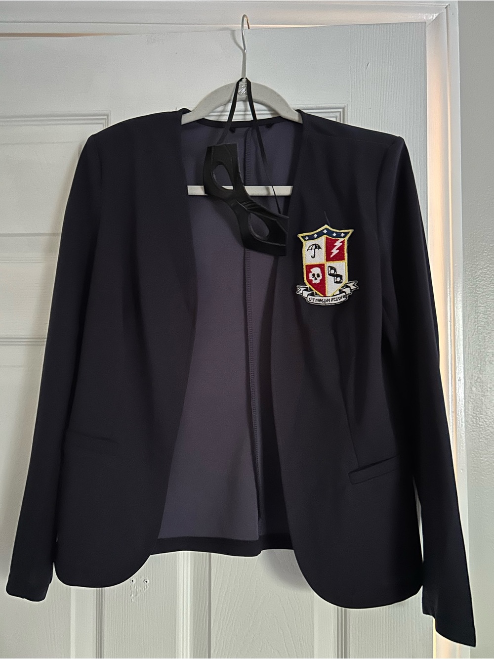 Umbrella Academy Blazer & Eye Mask